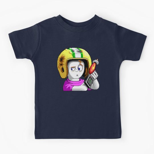 Discover Commander Keen HD - Retro DOS game fan items Kids T-Shirt