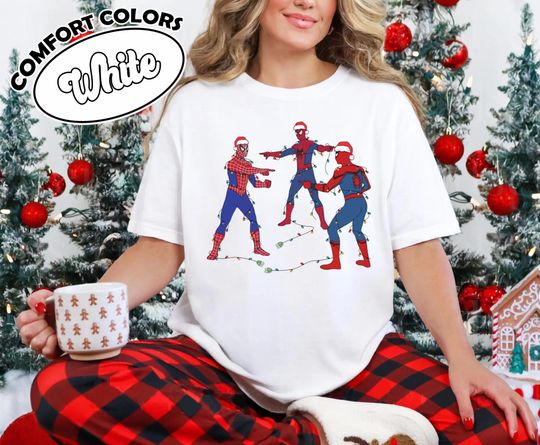 Spiderman Christmas Shirt, Marvel Spiderman Meme Christmas Shirt, Marvel Fan Gifts Christmas, Party Xmas