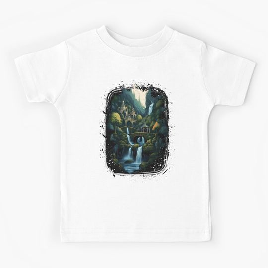 Discover Valley Sanctuary - The Last Homely Home - Fantasy Kids T-Shirt