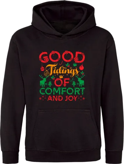 Christmas Hoodie, Christmas Trip Hoodie, Comfort and Joy Hoodie, Xmas Gift Hoodie