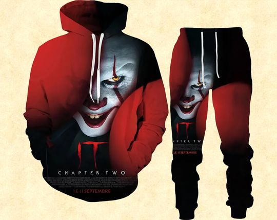 Discover Funny It Chapter Two Halloween 3D Hoodie And Leggings Set, It Chapter Two 3D Hoodie And Leggings Set, Lover It Chapter Two 3D Hoodie.