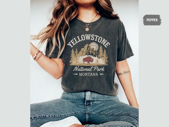 Discover YStone National Park T-shirt, Nature Lover Gift, Outdoor Enthusiast Shirt, Adventure Apparel