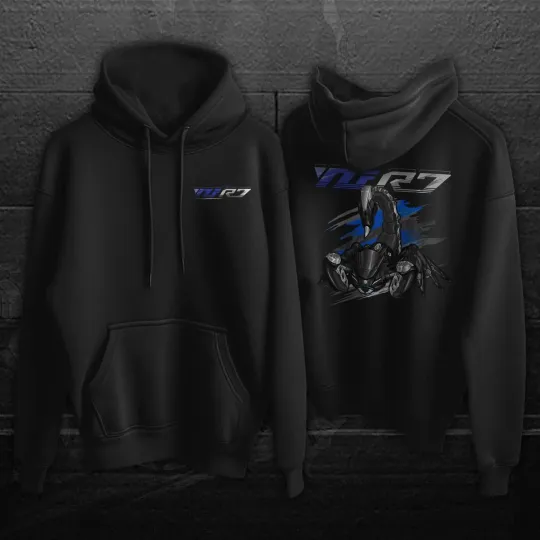 Discover Yamaaha R7 Motorcycle Hoodie for Riders, YZF-R7 2022-2024