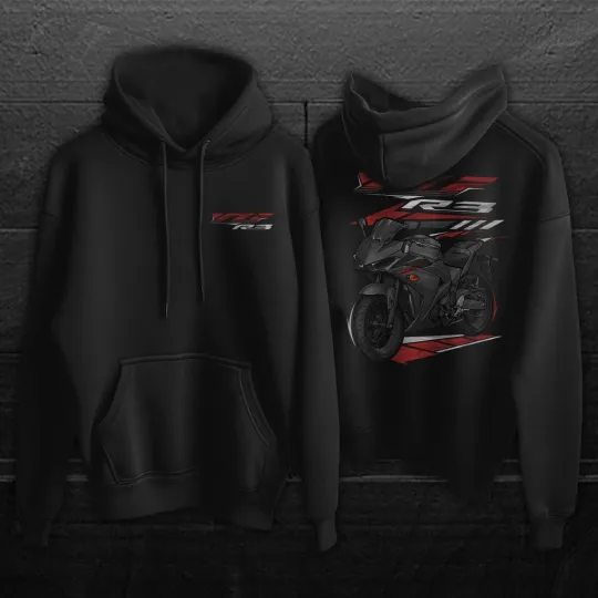 Discover Motorcycle Hoodie for Yamaaha YZF-R3 2015-2018 Enthusiasts and Riders