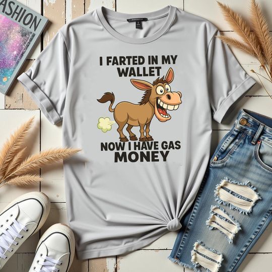 Discover I Farted in My Wallet PNG Funny Donkey Gas Money Sublimation File for T-Shirts Stickers Mugs Digital Download for Humor Projects