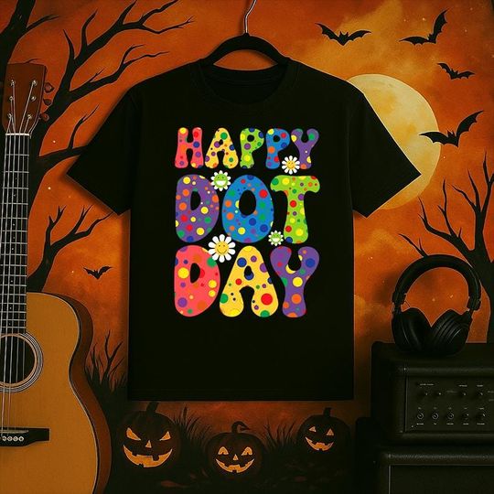 Discover Happy Dot Day PNG, Colorful Rainbow Polka Dot png, Smile Face Dot day Png, Kids Boys Girls Dot Day Shirt, Cute Dot Png, gift for dot day