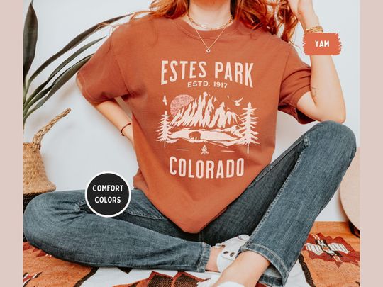 Discover Estes Park T-Shirt, Mountain Lover Gift, Colorado Vacation Tee, Nature Enthusiast Shirt, Outdoor Adventure Tee
