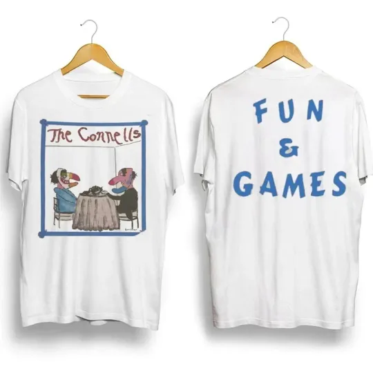 Discover SALE 30_ - 90s The Connells Fun & Games Band Tour T-Shirt