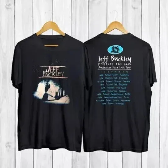 1996 Jeff Buckley Hard Luck Tour T-Shirt