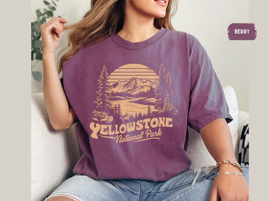 Discover Vintage YStone National Park T-Shirt, Montana Shirt, Wyoming tee, YStone Family Trip, YStone Park gifts, Hiking trip
