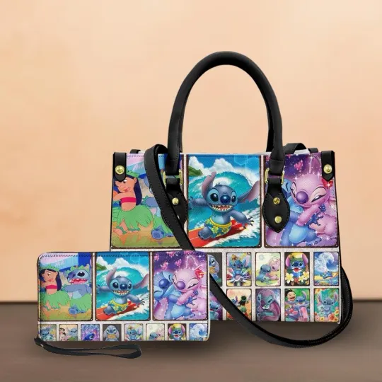 Discover Personalized Stitch Leather Handbag, Stitch Handbag, Shoulder Bag, Crossbody