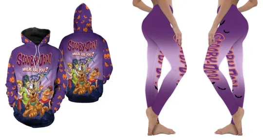 Discover Hollow Hoodie 3D or Legging for Fan /Halloween Scooby-For Women