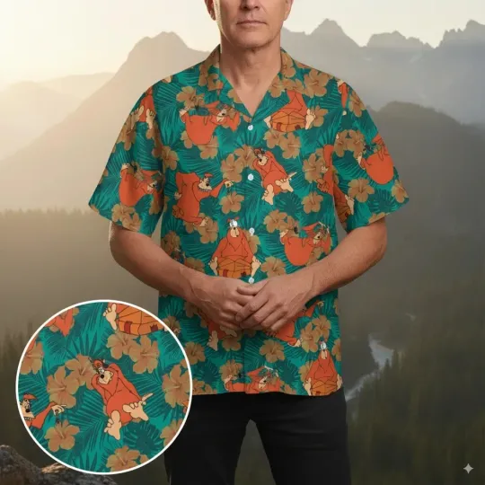 Discover Bigfoot Goofy Hawaiian Shirt
