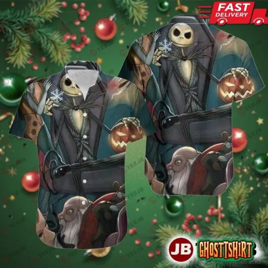 Discover The Nightmare Before Christmas Jack Hawaiian Shirt