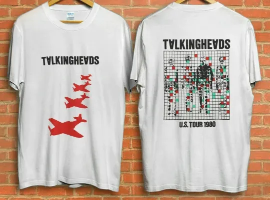 Discover Talking Heads Concert Tour T-Shirt – Bold Rock Inspired Streetwear Graphic Tee