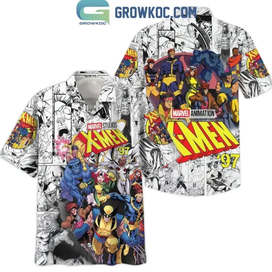 Discover X-Men ’97 Marvel Animation Comic Hawaiian Shirt