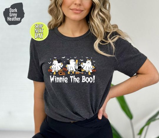 Discover Winnie The Pooh Halloween T-Shirt, Matching Halloween Shirt for Women