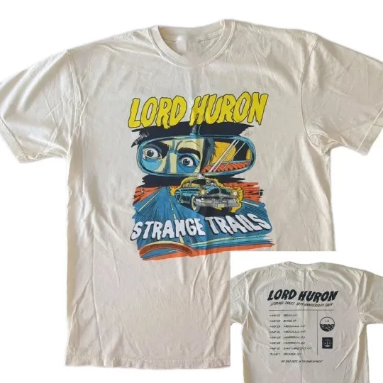 Lord Huron Strange Trails 10th Anniversary Tour T-shirt 2025