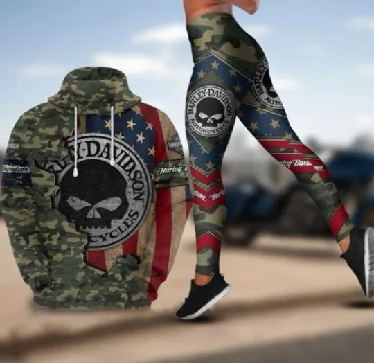 Discover Hollow Hoodie 3D or Legging for Fan /Motorbike all over printed-For Women