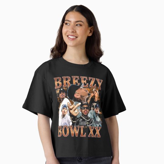 Discover Chris Brown Breezy Bowl Official Merchandise T-Shirt