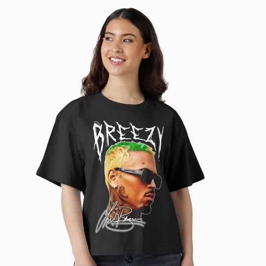 Discover Breezy Bowl Chris Brown Official Design Boxy T-Shirt