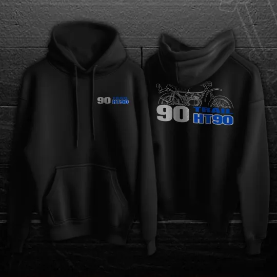 Discover For Yamaaha HT90 Trail 1971 fans - Motorcycle Hoodie