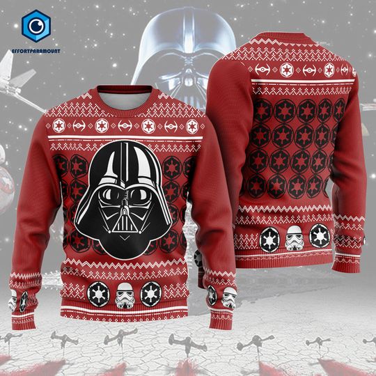 Discover Darth Vader Ugly Xmas Sweater, Darth Vader Christmas Sweatshirt, Darth Vader Ugly Holiday Sweater, Christmas Gift