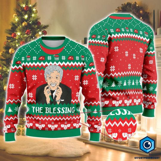 Discover National Lampoon's Christmas Vacation The Blessing Ugly Christmas Sweater, National Lampoon's Sweater, Christmas Xmas Gifts, Christmas Movie