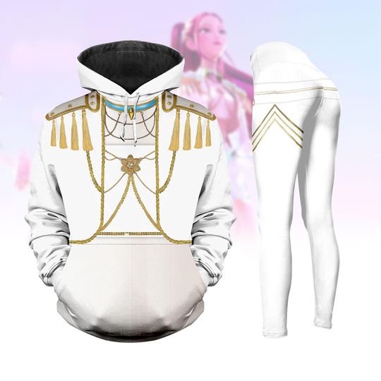 Rumi Kpop Demon Hunters Cosplay Costume, Golden Rumi Unisex Leggings, Kpop Huntrix Cosplay Hoodie, Huntrix Kpop Outfit, Halloween Gifts
