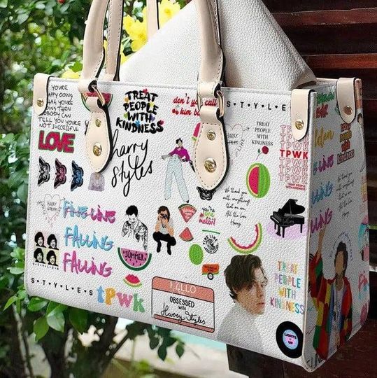 Discover Vintage Harry Lover Women Leather Handbag, Lover Harry Handbag