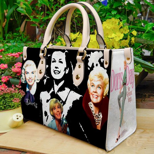 Discover Vintage Doris Day Lover Women Leather Handbag, Lover Doris Day Handbag