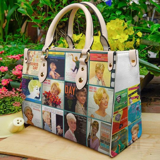 Discover Vintage Doris Day Lover Women Leather Handbag, Lover Doris Day Handbag