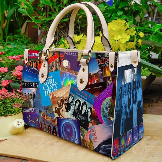 Discover Vintage Journey Lover Women Leather Handbag, Lover Journey Band Handbag