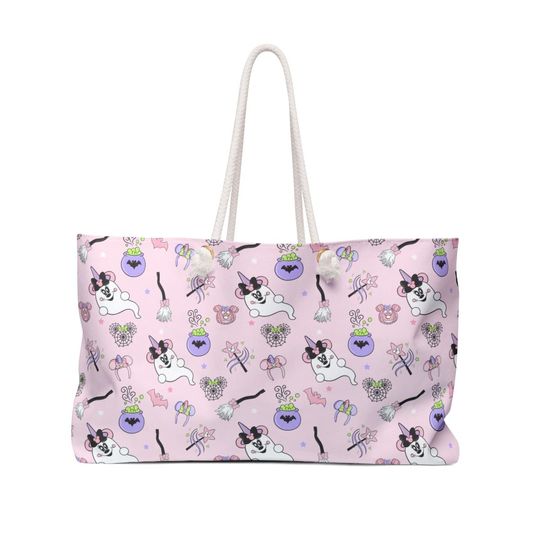 Discover Minnie Witch Ghosty Weekender Bag, Disney World Travel Bag
