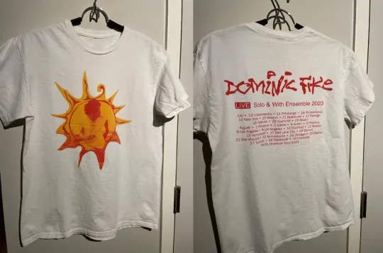 Discover Collection Dominic Fike Tour 2023 Gift For Fan T-Shirt