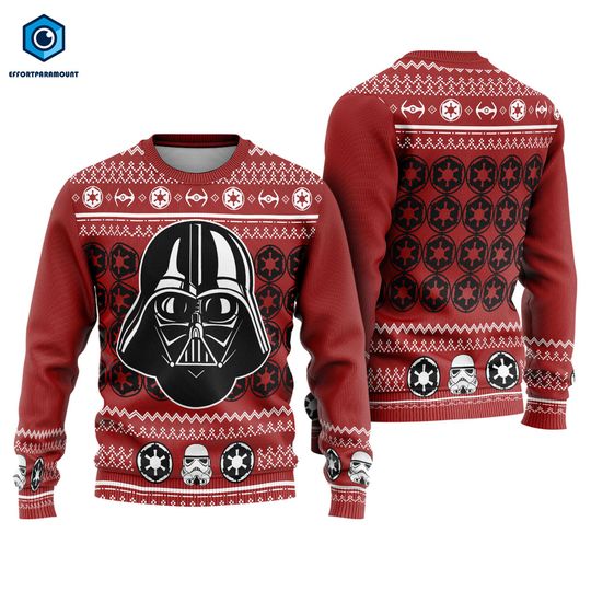 Discover Darth Vader Ugly Xmas Sweater, Darth Vader Christmas Sweatshirt, Darth Vader Ugly Holiday Sweater, Christmas Gift