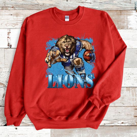Discover LionsFan Detroit Lions Football Sweatshirt  Game Day Fan Hoodie