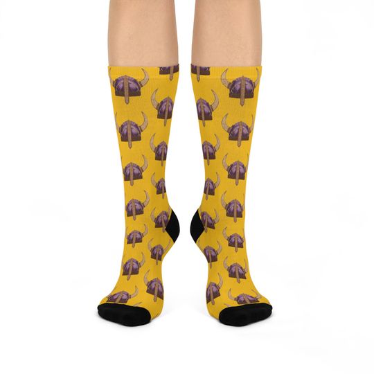 Minnesota Vikings Football Team Socks
