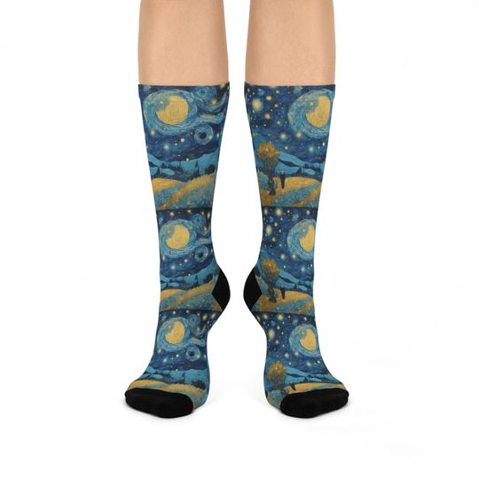 Discover Magic Beans Creatures Constellations Fun and Funky Socks