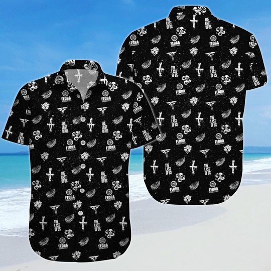 Discover Pedro Pascal Hawaiian Shirt and Shorts Set, Vintage 90s Style Men’s Beachwear