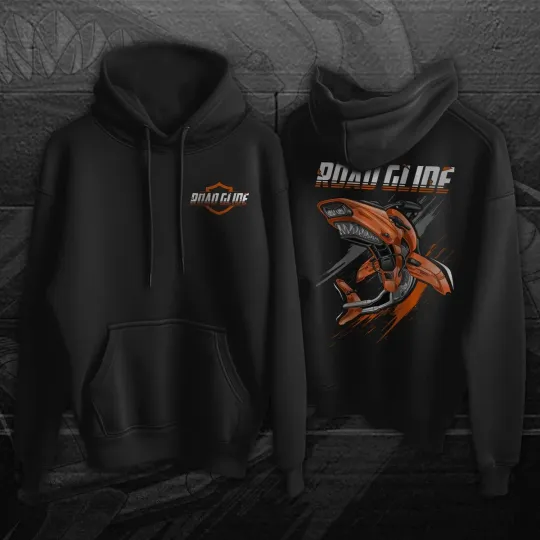 Discover H davidson Road Glide Motorcycle Hoodie for Bikers and Fans