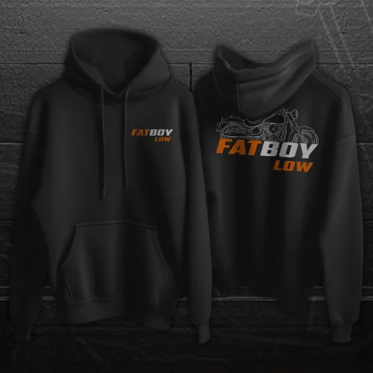 For H daviidson FLSTFB Softail Fat Boy Lo 2010-2016 fans - Motorcycle Hoodie