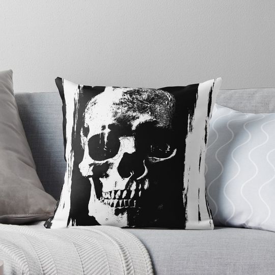Discover Prisoner Skull Pillow