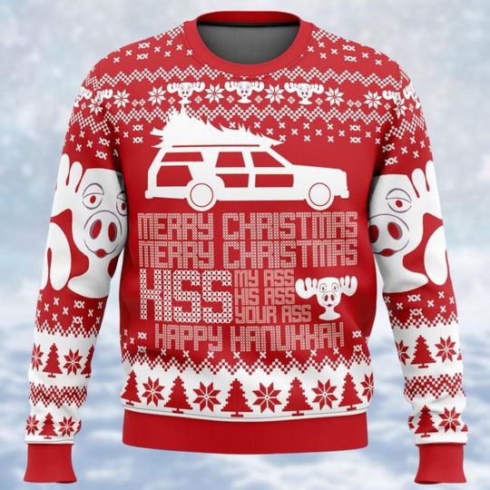 National Lampoons Christmas Vacation Ugly Sweater, New Year Sweatshirt, Vintage Christmas Movie Shirt, Funny Holiday Merch, Xmas Gift