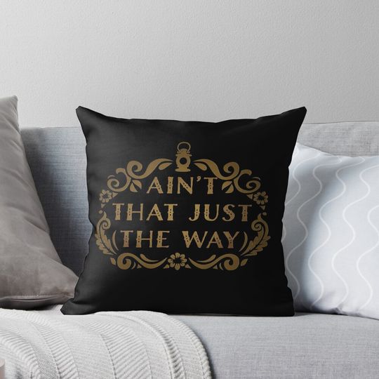 Discover ain't that just the way, over the garden wall, pumpkin, lantern Pillow
