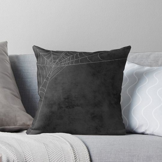 Discover Spiderwebs  Pillow