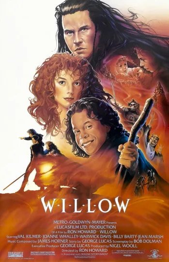 Discover Willow Movie Poster Val Kilmer,  Inches Premium Matte Vertical Poster
