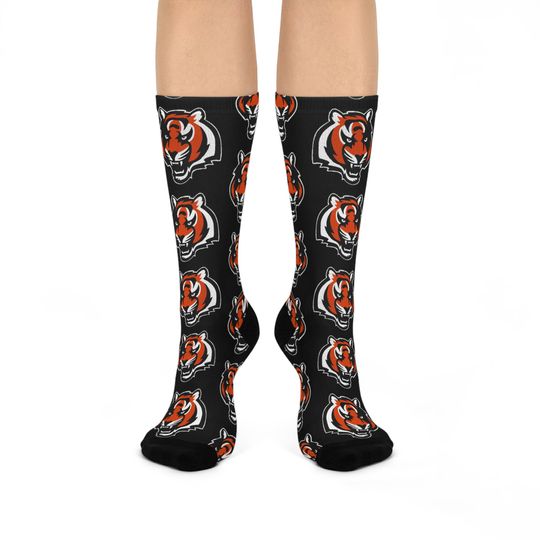 Cincinnati Bengals Football Team Socks