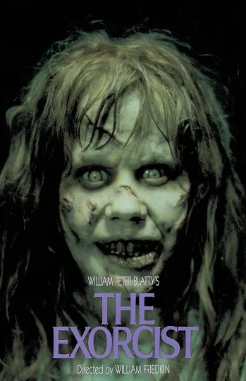 The Exorcist Movie Poster - Linda Blair Vertical Poster