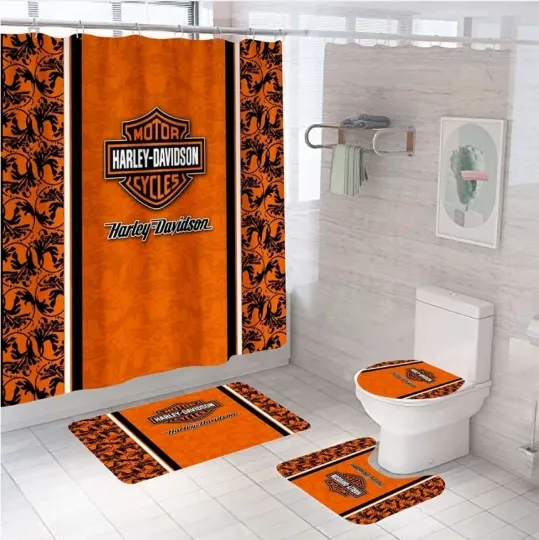 Discover Legendary Haarleyy Davidson Shower Curtain